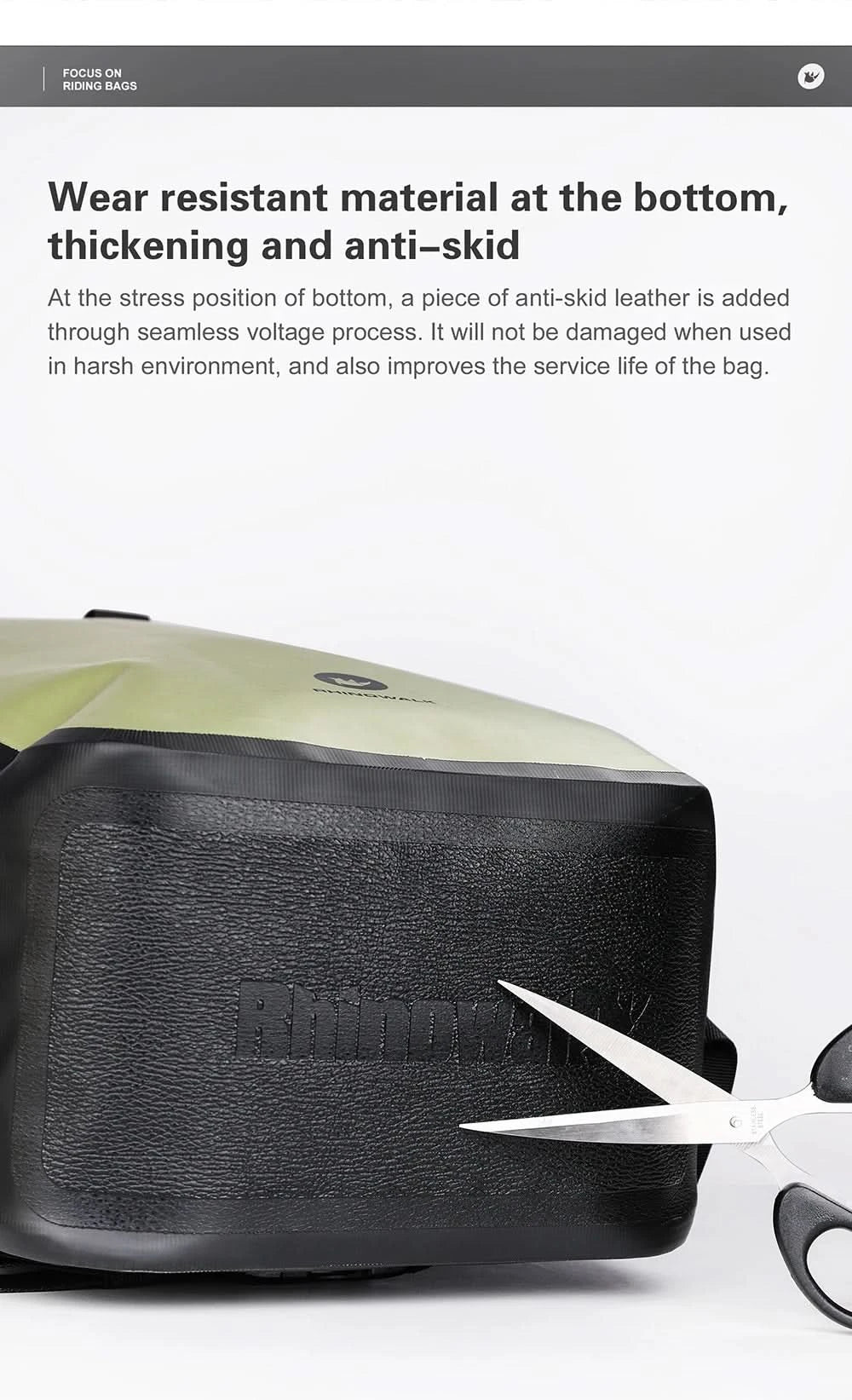 Rhinowalk Bicycle bag&Pannier 100% Fully Waterproof 27L Big Bike Bag capacity Multifunctional Rear Rack Pannier Bag Cycling Bags