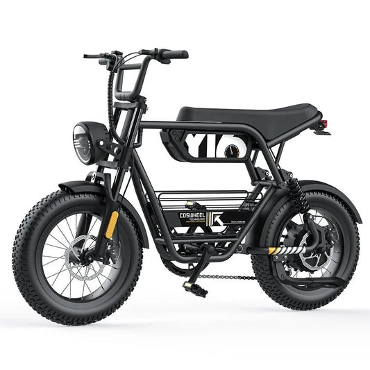 COSWHEEL Y16 Fat Tire Elektrofahrrad 16 Zoll E-Bike Preis 750W 1000W 15Ah Elektro-Hybridfahrrad Anpassbar 250W Motor Elektrofahrrad