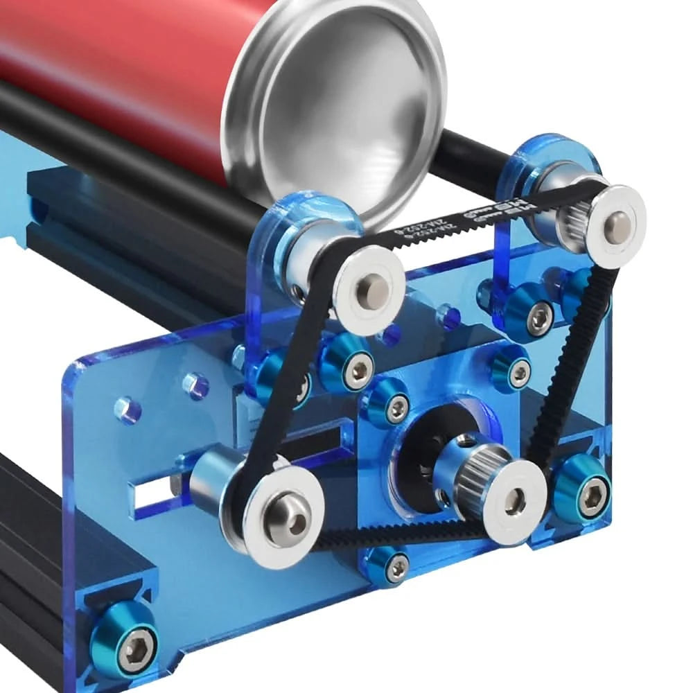 CNC Laser Engraving Machine 3D Printer Y-axis Rotary Roller Engraving Module for TTS TT-5.5S Engraving Cylindrical Objects Cans