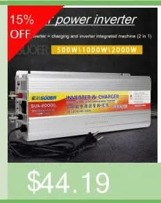 Pure Sine Wave Inverter 12V/24V To AC110V 220V 1000W 2000W 3000W Voltage Transformer Power Converter Solar Inverter LED Display