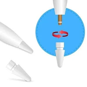 For Apple Pencil Tips Spare Nib Replacement Tip For Apple Pencil 1st 2nd Generation For Apple Pencil 2nd Nibs Stylus Pen Tips