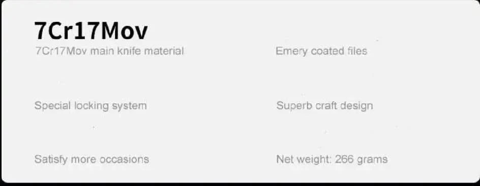 Daicamping DL12 DL1 DL3 DL8 Clip Multifunctional Clamps Folding Knife Tool Multitools Cable Camping Gear Multi Pliers Multi-tool