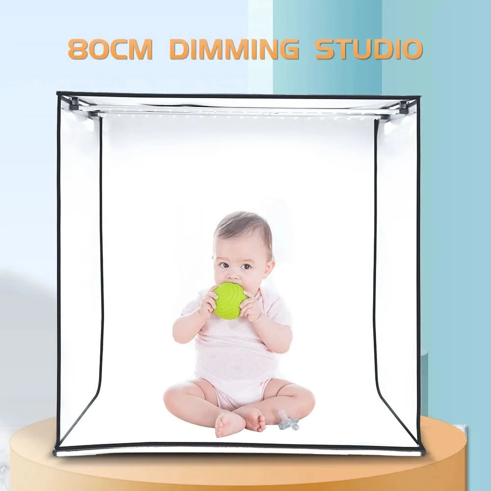 30/40/45 65 80cm Photography Tent Photo Light Studio SoftBox Portable Foldable Table Shoot Tents Kit With 5 Background Backdrop