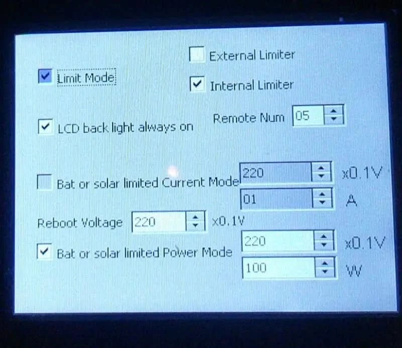 Y&H 2000W Solar Grid Micro Inverter Battery Discharge Power Mode With Limiter Sensor PV DC 45-90V AC 220V MPPT Solar Converter