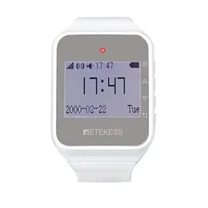 Retekess Wireless Calling System Restaurant Pager TD108 Waterproof Watch Receiver T117 Waiter Call Buttons For Hookah Cafe Bar