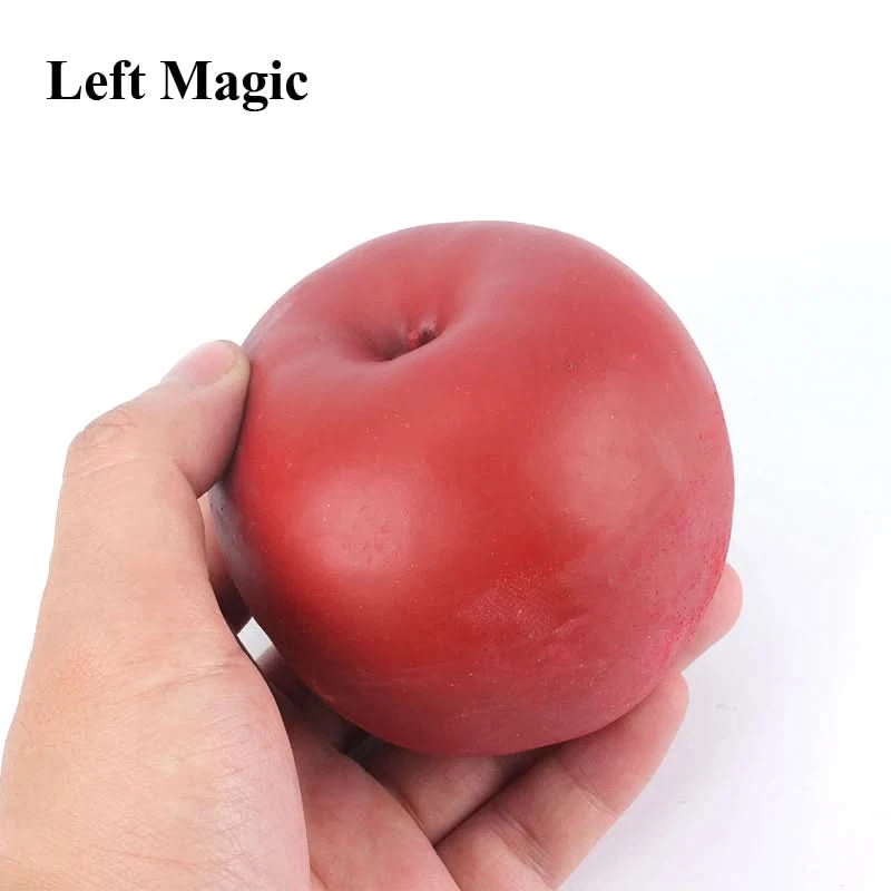 Rubber Fake apple From Empty Hand Imitation Vanishing / Appearing apple Magic Tricks Magician Stage Gimmick Illusion Comedy