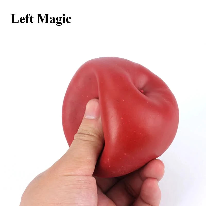 Rubber Fake apple From Empty Hand Imitation Vanishing / Appearing apple Magic Tricks Magician Stage Gimmick Illusion Comedy
