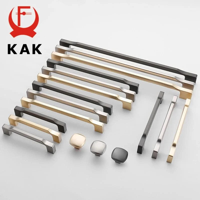 KAK Zinc Aolly Ivory White Cabinet Handles Kitchen Cupboard Door Pulls Drawer Knobs European Fashion Furniture Handle Hardware