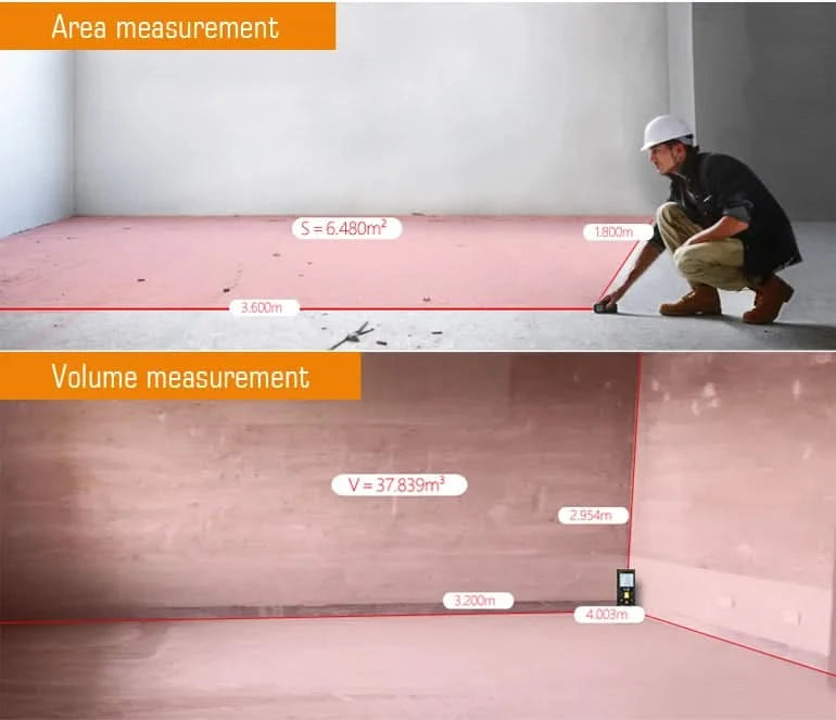 Mileseey X5 S6 Laser Tape Measure Laser Profesional Laser Distance Meter Trena Rangefinder Laser Metro Laser Range Finder