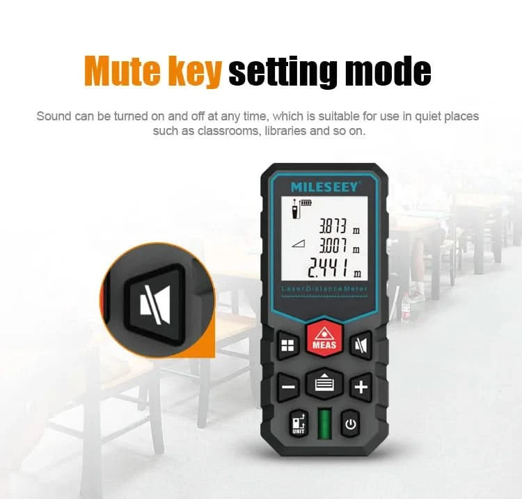 Mileseey X5 S6 Laser Tape Measure Laser Profesional Laser Distance Meter Trena Rangefinder Laser Metro Laser Range Finder