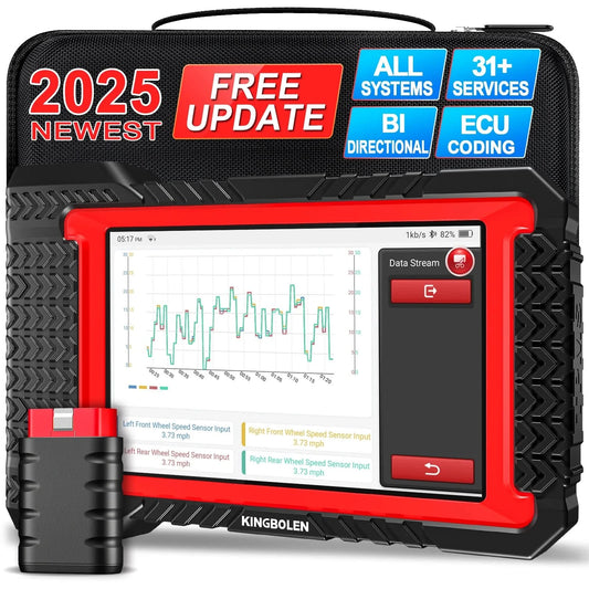 USA EU Lager Kingbolen K7 Automobil-Scanner Auto-Diagnosegerät OBD2 Scan-Tool ECU-Codierungsmaschine mit 28 Resets