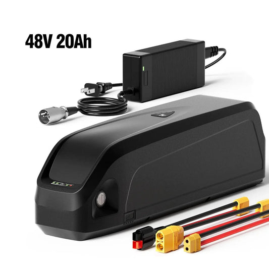 EU US Lager 48V 20Ah Elektrofahrrad Akku 36V 48V 52V 13Ah 15Ah 20Ah für E-Bike Roller Lithium-Ionen-Akkupacks