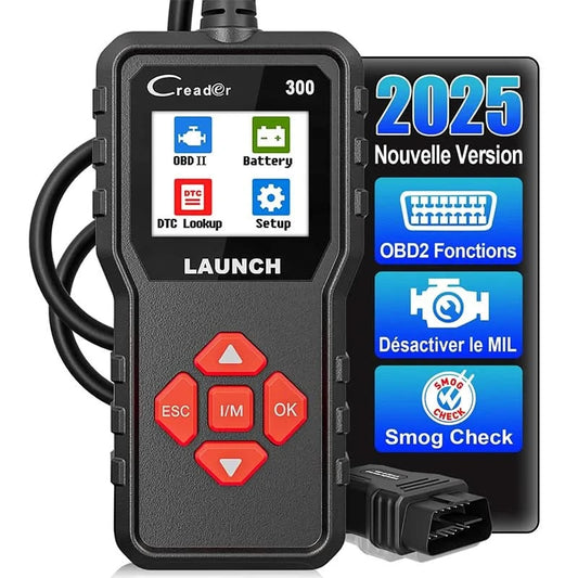 2026 LAUNCH Creader Elite CR300 Universal Car Diagnosis OBD2 Scanner Engine Error Code Reader