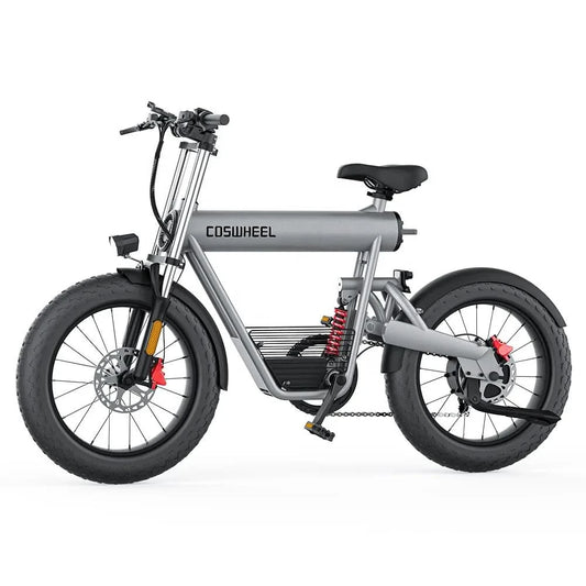 EU-Lager COSWHEEL T20 Pro Multifunktionales E-Bike 1000W 1500W Mountain Road City Hybrid Fahrrad 20*4 Zoll Fat Tire Elektrofahrrad