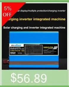 Pure Sine Wave Inverter 12V/24V To AC110V 220V 1000W 2000W 3000W Voltage Transformer Power Converter Solar Inverter LED Display