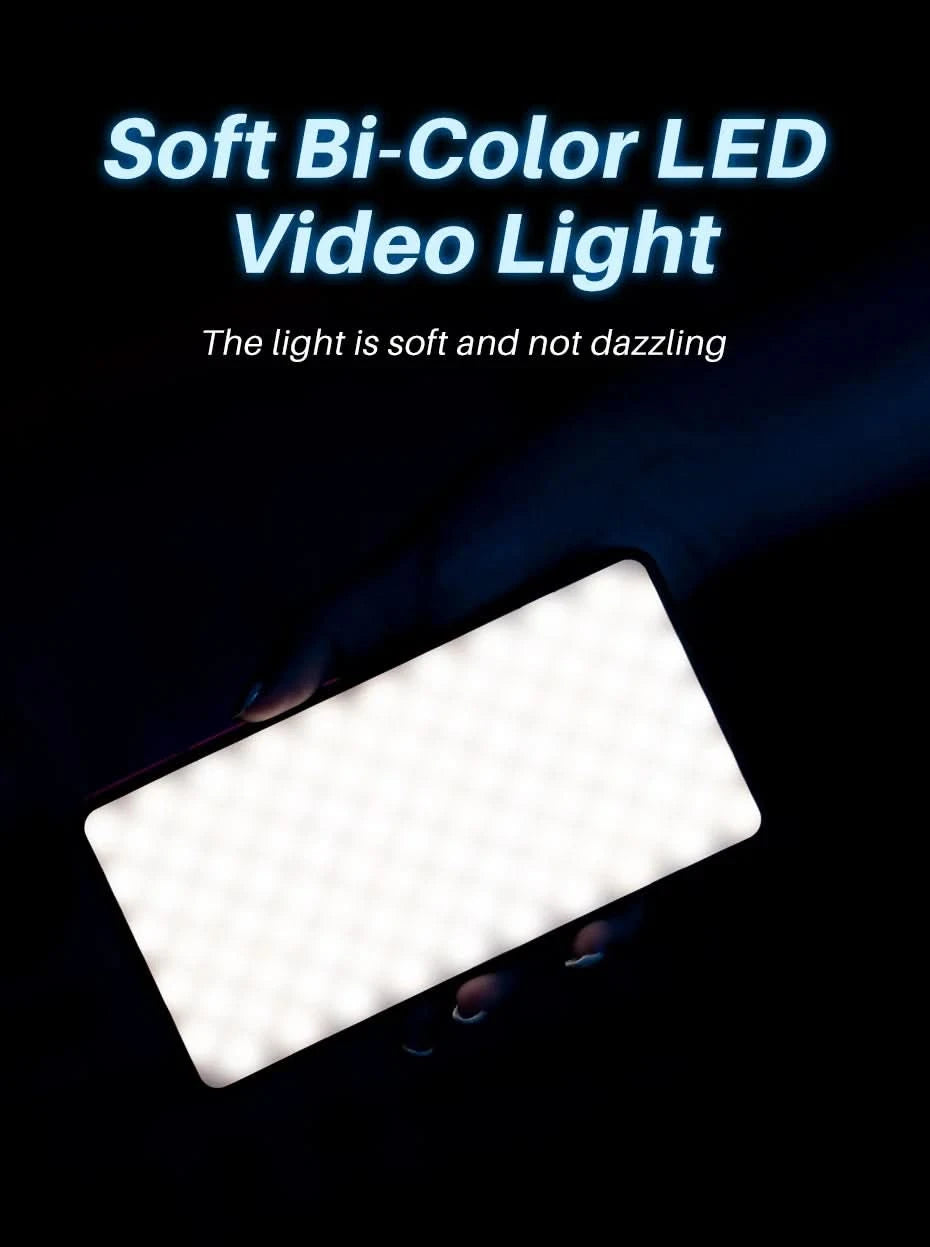 Ulanzi VIJIM VL81 VL200 3200k-5600K Dimmable Mini LED Video Light for Smartphone SLR Camera Rechargable Vlog 3000mAh Fill Light
