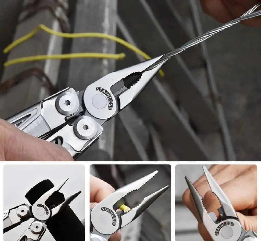Daicamping DL12 DL1 DL3 DL8 Clip Multifunctional Clamps Folding Knife Tool Multitools Cable Camping Gear Multi Pliers Multi-tool