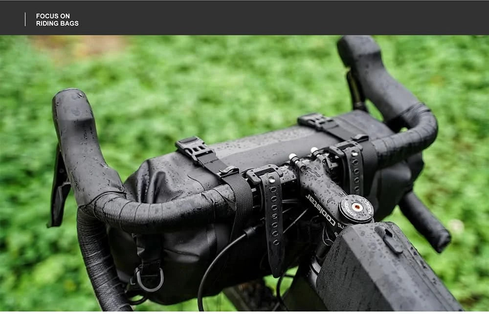 Rhinowalk Bicycle Bag Handlebar Bag Waterproof  Front Tube Cycling Bag MTB Multifunction Portable 12L MTB Road Handlebar Bag