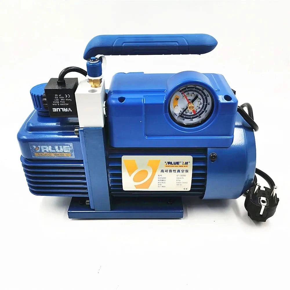 220V 180W V-i120SV New Refrigerant Vacuum Pump Air Conditioning Pump Vacuum Pump For R410A, R407C, R134a, R12, R22
