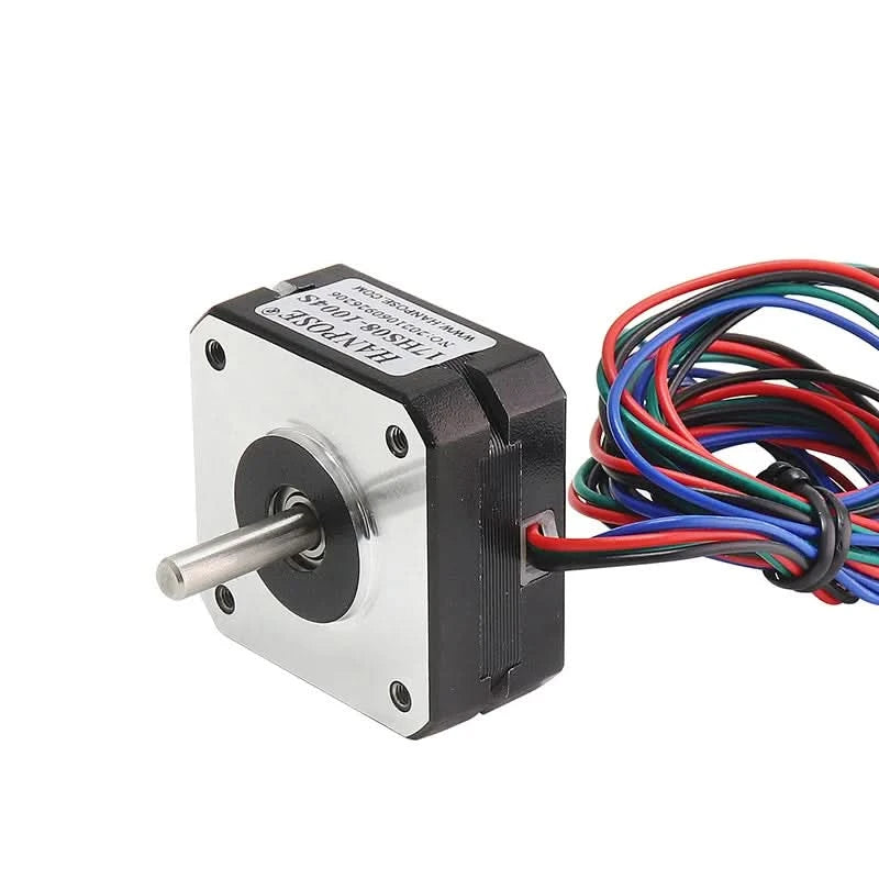 HANPOSE Nema17 stepper motor, torque 78 oz-in (52 N-cm), current 1.8 A. Models 17HS8401 17HS 2408 17HS3401S 17HS4401S 17HS6401S