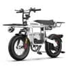 Ebike EU Stock Coswheel T16 Fatbike Electric City Bike Adults 180mm Dual Disc Oil Brakes Full Suspension Power E Bike