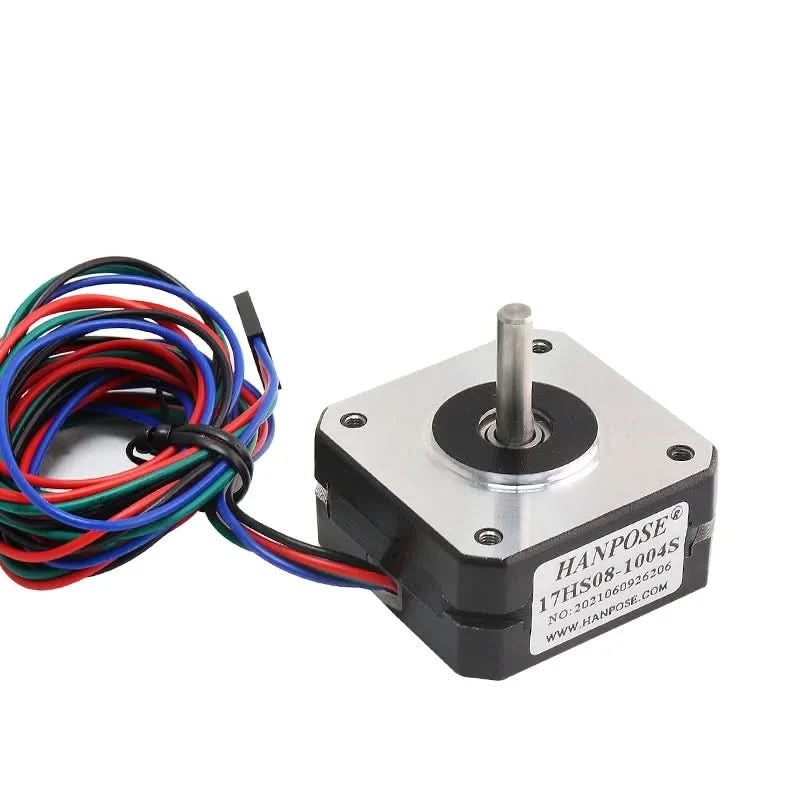 HANPOSE Nema17 stepper motor, torque 78 oz-in (52 N-cm), current 1.8 A. Models 17HS8401 17HS 2408 17HS3401S 17HS4401S 17HS6401S