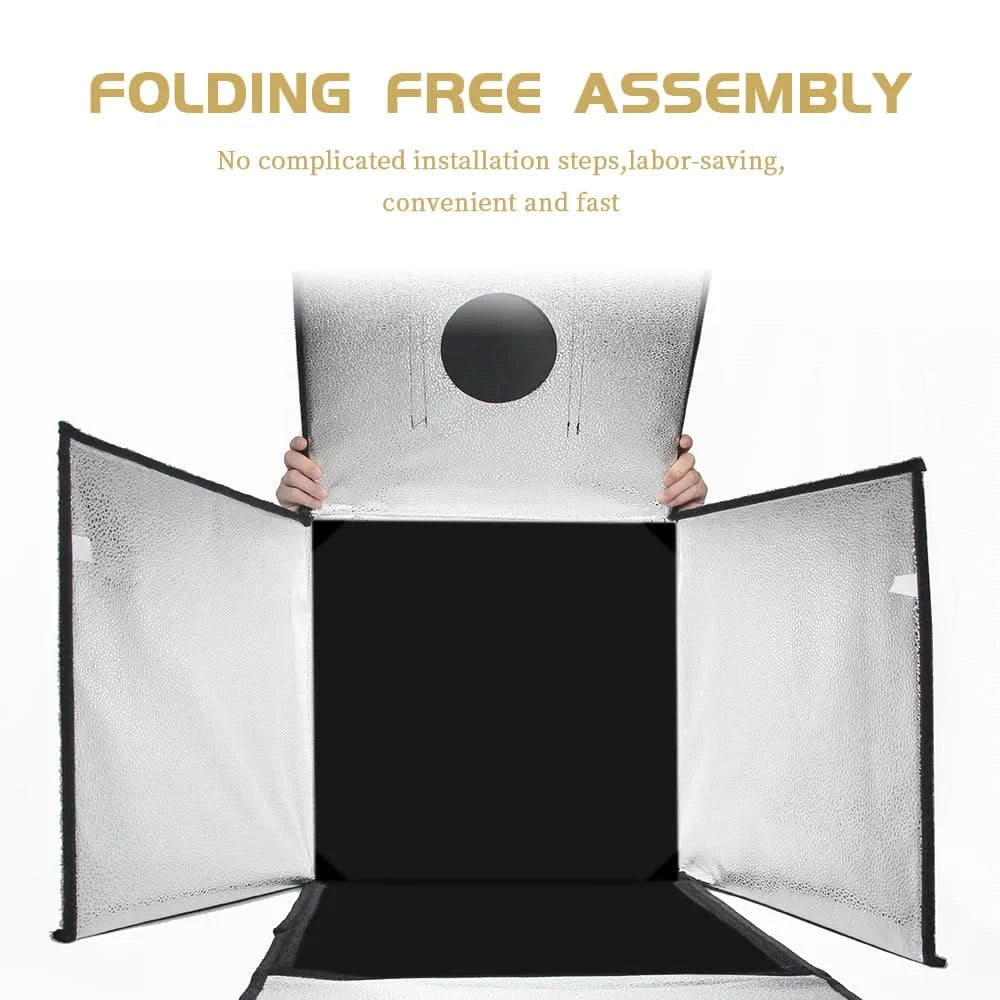 30/40/45 65 80cm Photography Tent Photo Light Studio SoftBox Portable Foldable Table Shoot Tents Kit With 5 Background Backdrop