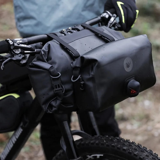 Rhinowalk Fahrradtasche Lenkertasche Wasserdicht Vordertasche Fahrradtasche MTB Multifunktionale Portable 12L MTB Rennrad Lenkertasche