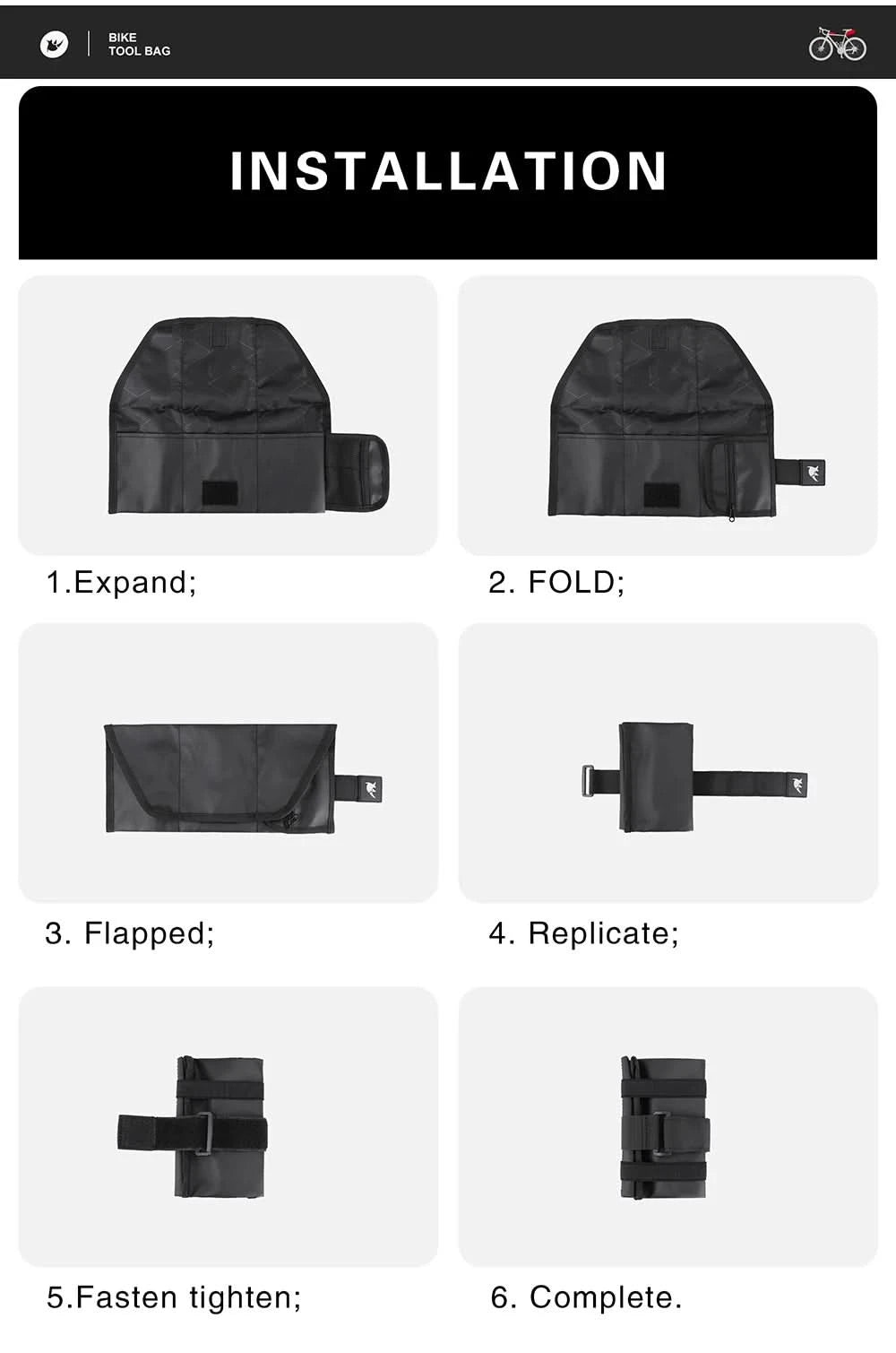 Rhinowalk Bicycle Bag Cycling Water Bottle Carrier Pouch MTB Bike Insulated Kettle Bag Riding Handlebar 1pc or 2pcs Accessories