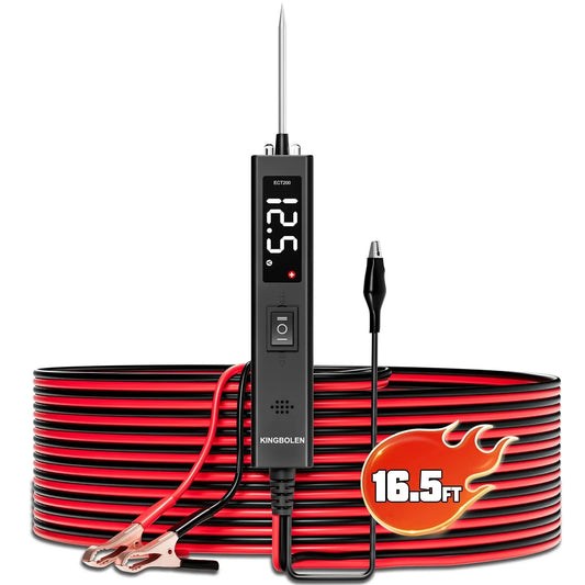 US-EU-Lager KINGBOLEN ECT200 Kfz-Stromkreisprüfer Power Probe 12V 24V Integrierter Elektrischer Spannungsscanner