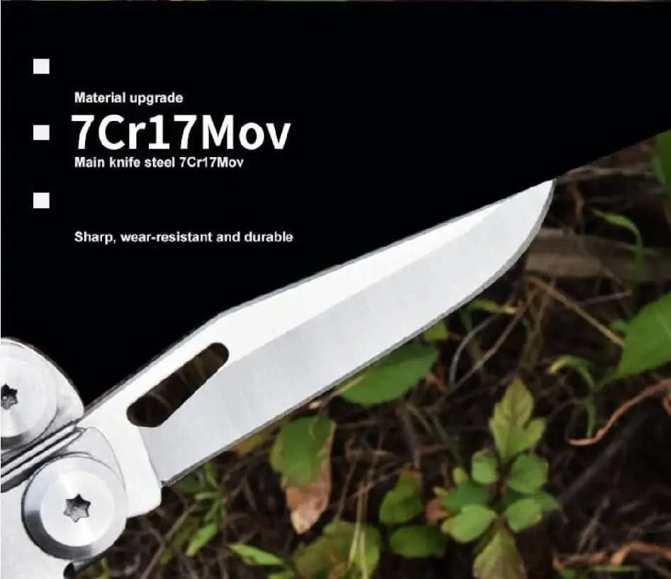 Daicamping DL12 DL1 DL3 DL8 Clip Multifunctional Clamps Folding Knife Tool Multitools Cable Camping Gear Multi Pliers Multi-tool