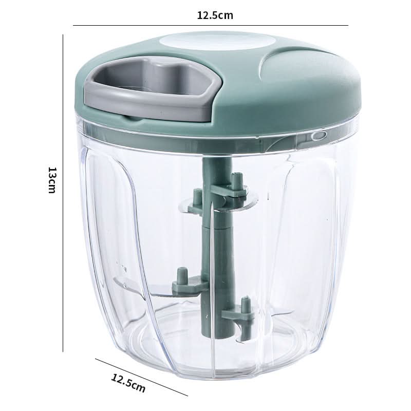 Small Manual Garlic Press & Meat Grinder, Kitchen Chopper for Food Prep