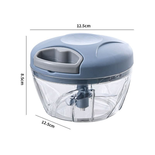 Small Manual Garlic Press & Meat Grinder, Kitchen Chopper for Food Prep