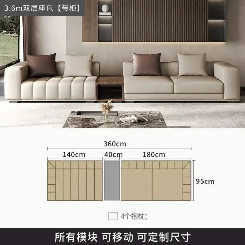 European Designer Living Room Sofas Narrow Dark Modern Boneless Living Room Sofas Corner Curved Woonkamerbanken Furniture Home