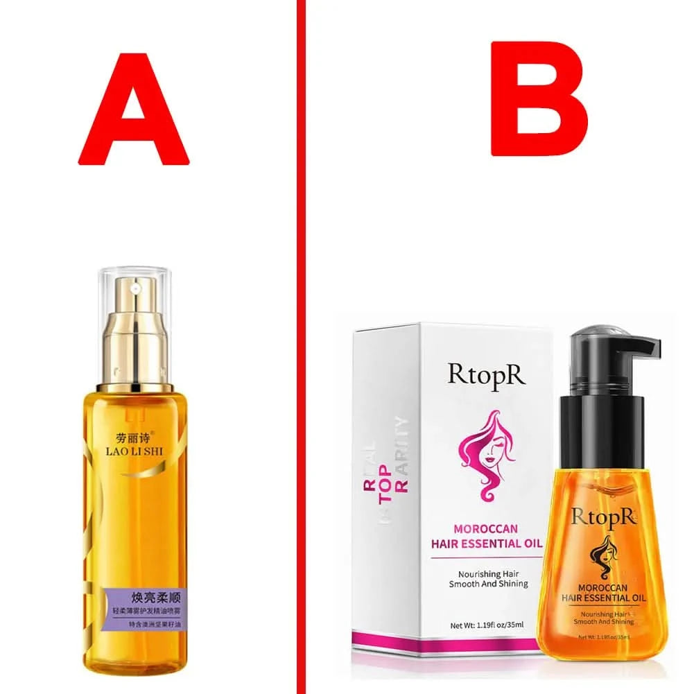 Hair Oil Spray Fragrance Hair Mask Nourishing Conditioning Oil Deeply Moisturizing Hair Curly Spray Gift Women Hair Care Serum