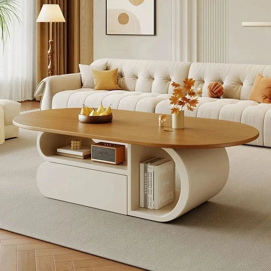 Kitchen Luxury Coffee Table Modern Design Minimalist Aesthetic Coffee Table Books Ornaments Meuble De Salon Home Furniture