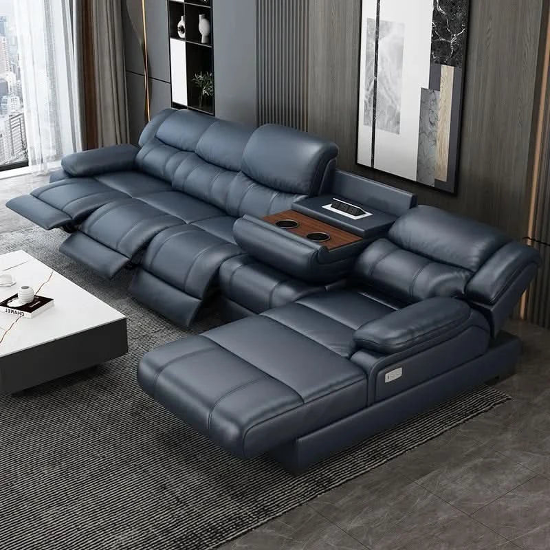 Luxury Function Living Room Sofa Leather Waterproof Designer European Living Room Sofa Reading Children Sofas Camas Furnitures