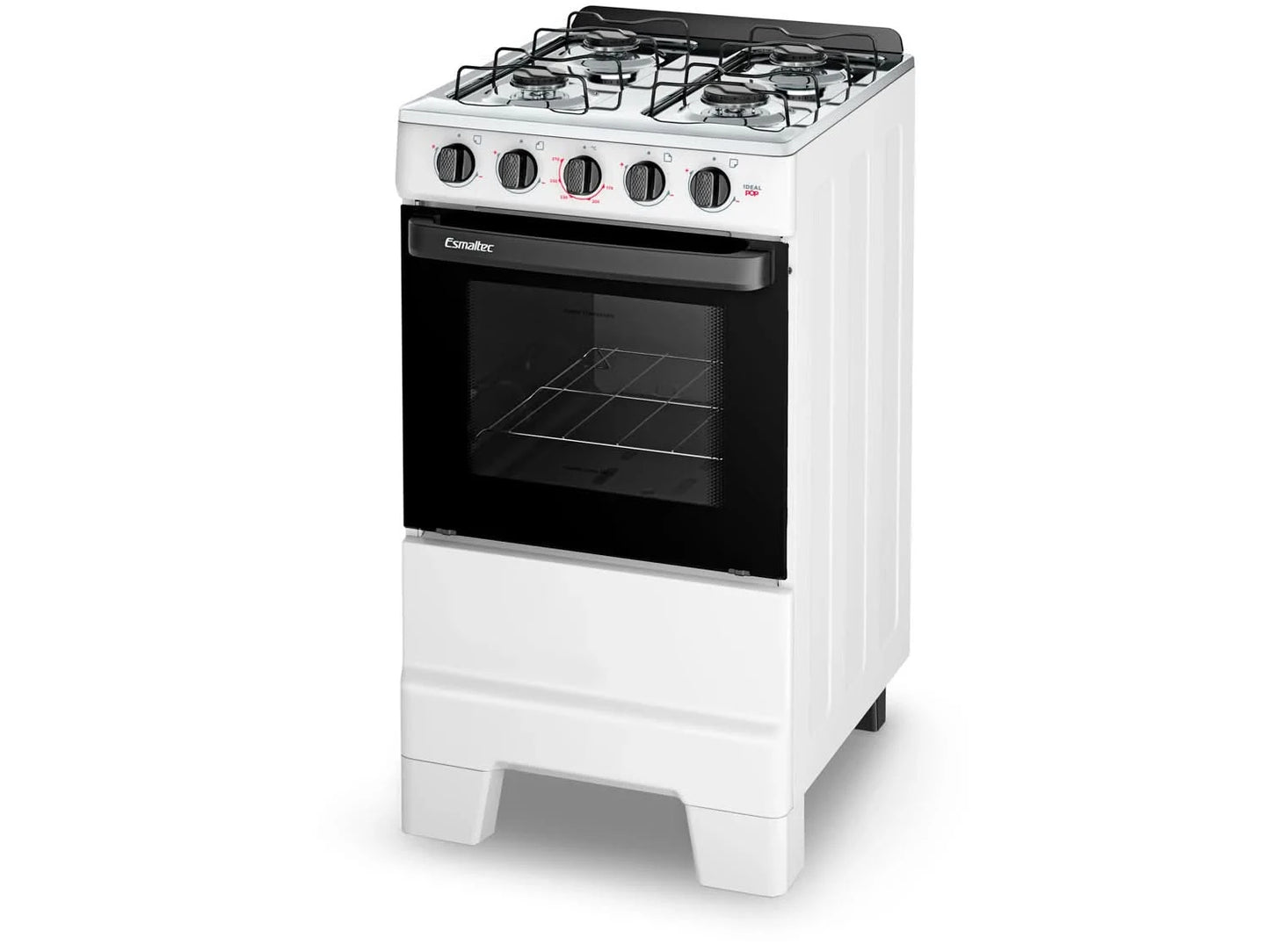 4 Stove Esmaltec White Ideal Pop 4120