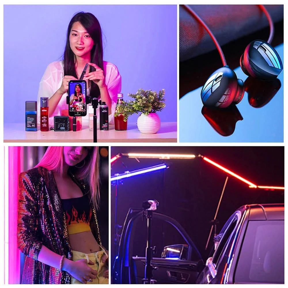 Sokani X25 RGB LED Video Light Handheld Tube Wand Stick Light CTT Photography Lighting 3000mAh APP Control for YouTube Tiktok