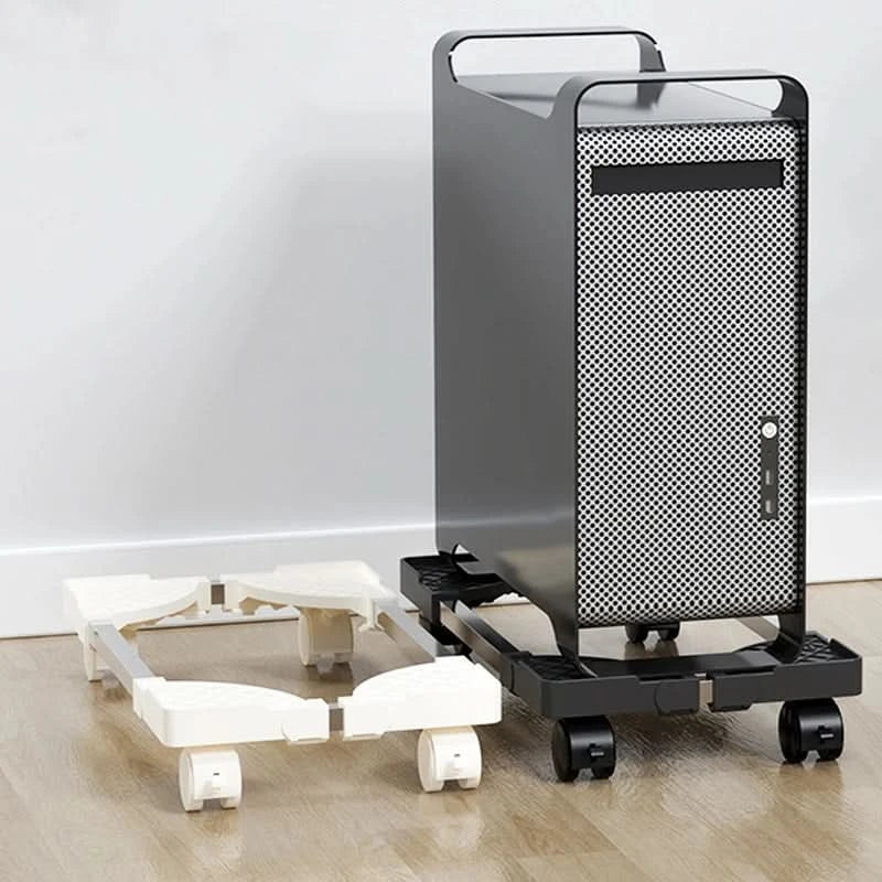 Computer Stand for Desktop Tower Fits Most PC Gaming Desk Accessories Pc Floor Riser Stand Adjustable Mobile CPU Stand