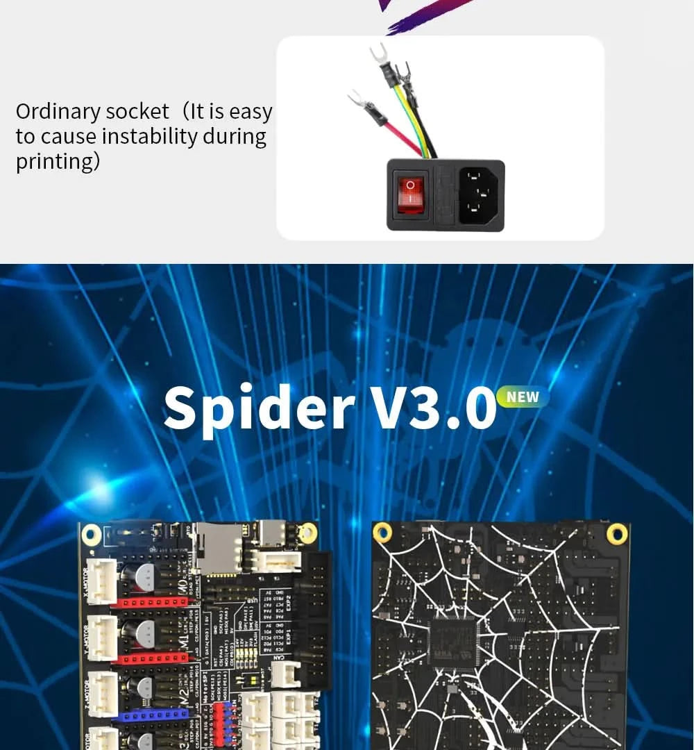 Latest Version Voron 2.4 R2 Pro Support High Speed Printing DIY 3D Printer Parts with HDMI5 Screen CNC TAP Stealburner Extruder