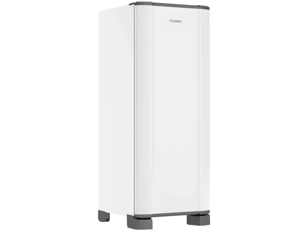 245L - 220V White Manual Decal Refrigerator/Cooler Esmaltec