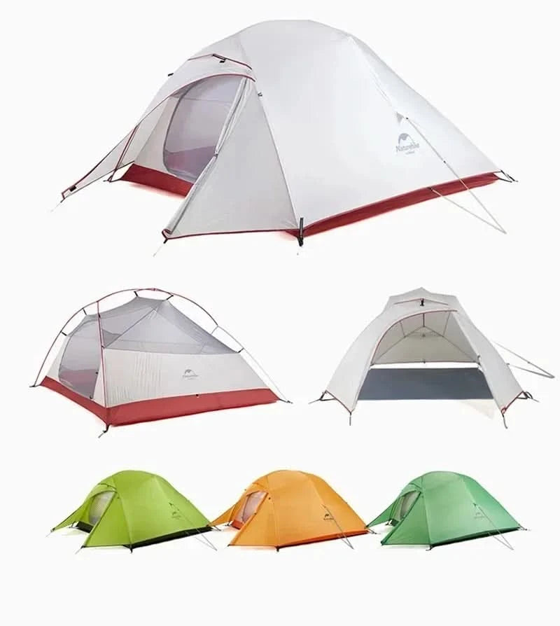 Naturehike Brazil Cloud Up 1-2-3P Camping Travel Backpack Outdoor Ultralight Waterproof Tent Camping Beach Tent