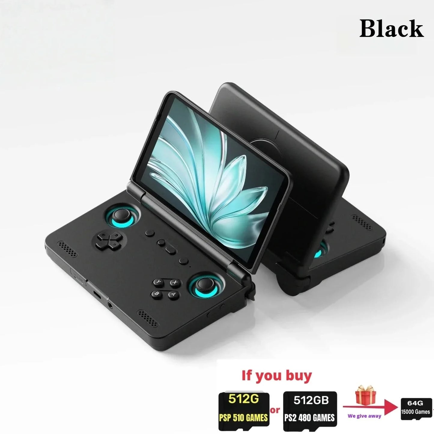 Retroid Pocket Flip 2 RP Flip 2 Retro Handheld Game Console Video Game Console 5.5''AMOLED Touch Screen PSP PS2 SD865 Android13