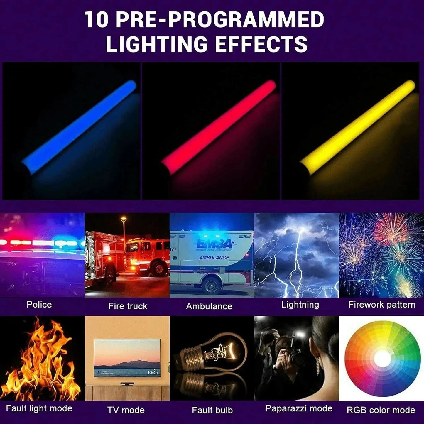 【DO BRASIL】Sokani X25 RGB LED Video Light Handheld Tube Wand Stick  CTT Photography Lighting 3000mAh APP for YouTube Tiktok