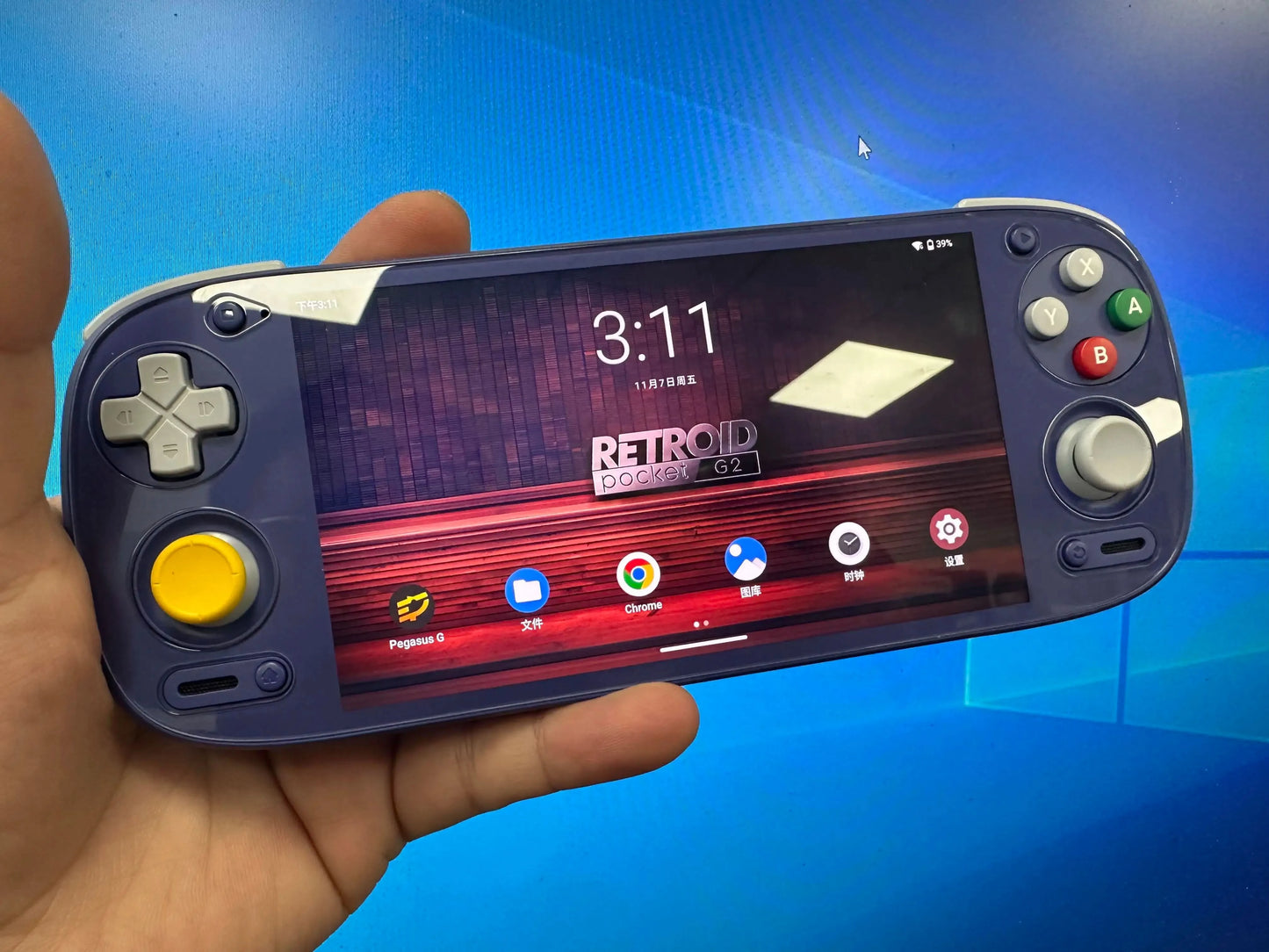 Retroid Pocket G2 Handheld Game Console Android 15 5.5 Inch 1080P AMOLED Screen 5000mAh Hall-Effect Joystick RP G2 Game Console