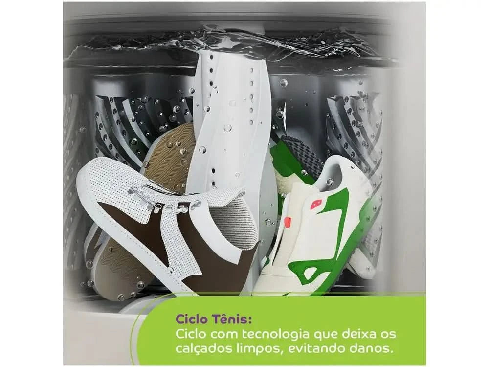 Washing Machine Consul 13kg Inox Basket 12 White Washing Programs CWN13AB - 220V