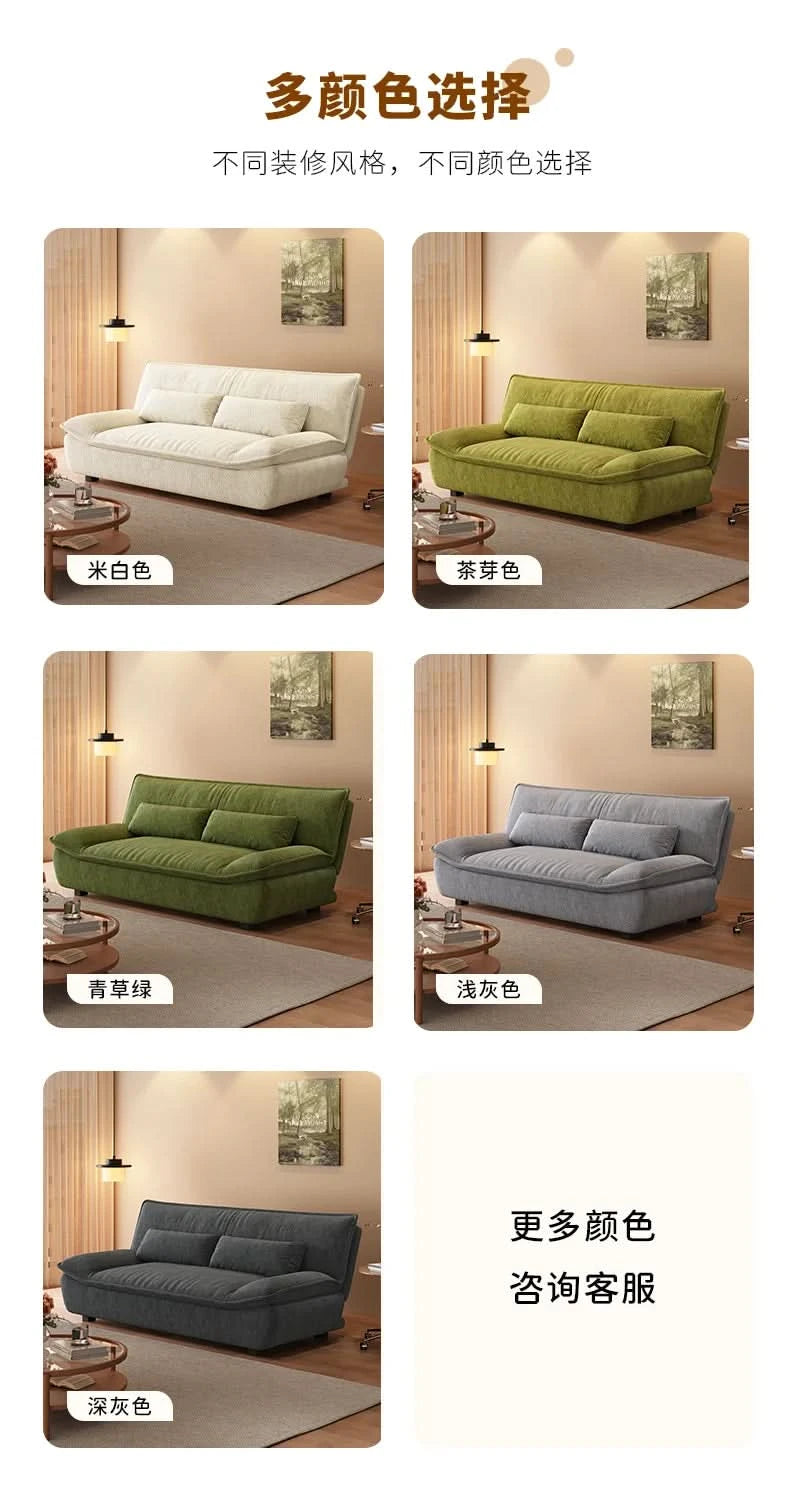 Living Room Loafer Sofas Folding Function Small Outdoor Sofas Modern Design Camas Y Muebles Para El Hogar Home Furniture