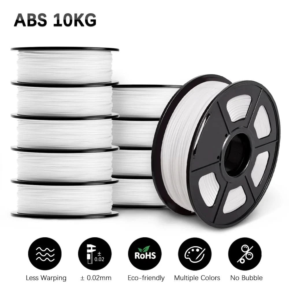 SUNLU 3D Filament PLA/PLA META/PETG/ABS/TPU/PLA MATTE 1.75mm 10Roll 1KG/0.5KG 3D Printer Filament for 3D Printer