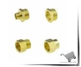 Reverse Osmosis Quick Coupling 1/4 3/8 Hose Connection Tee Y Connector 2 Way Equal Elbow Straight RO Water Plastic Pipe Fitting